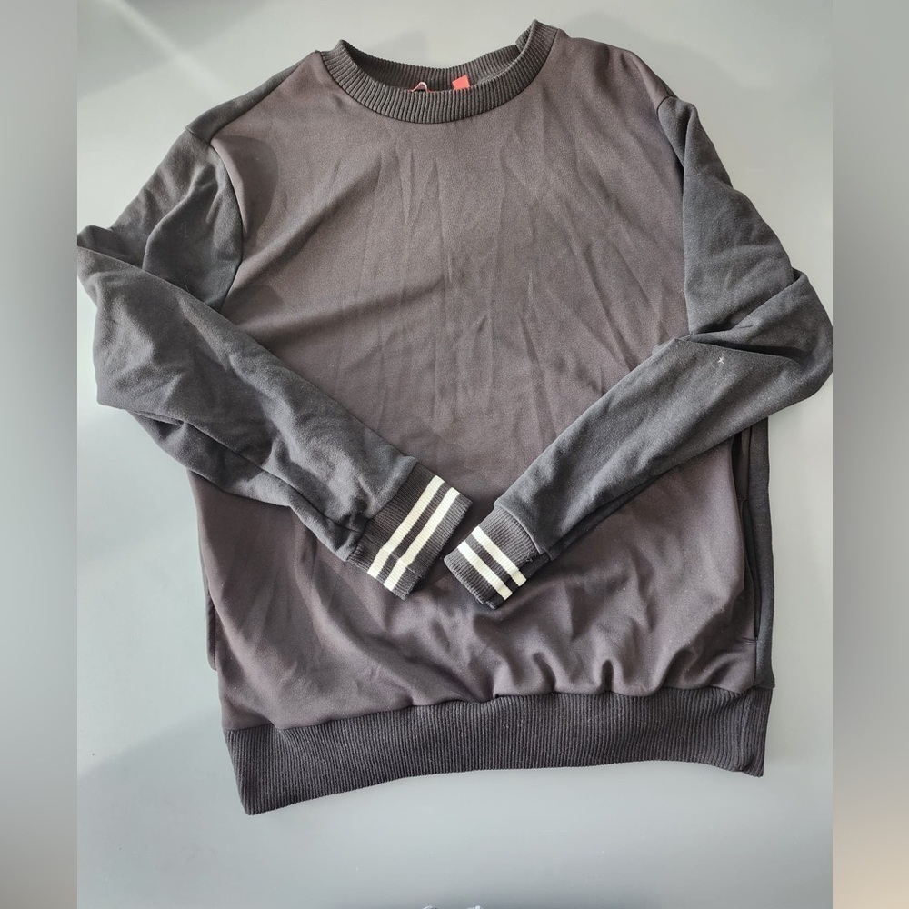 SAKS FIFTH AVENUE Varsity Pullover with Pockets